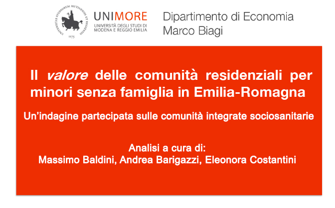 Ricerca UNIMORE - Agosto 2021